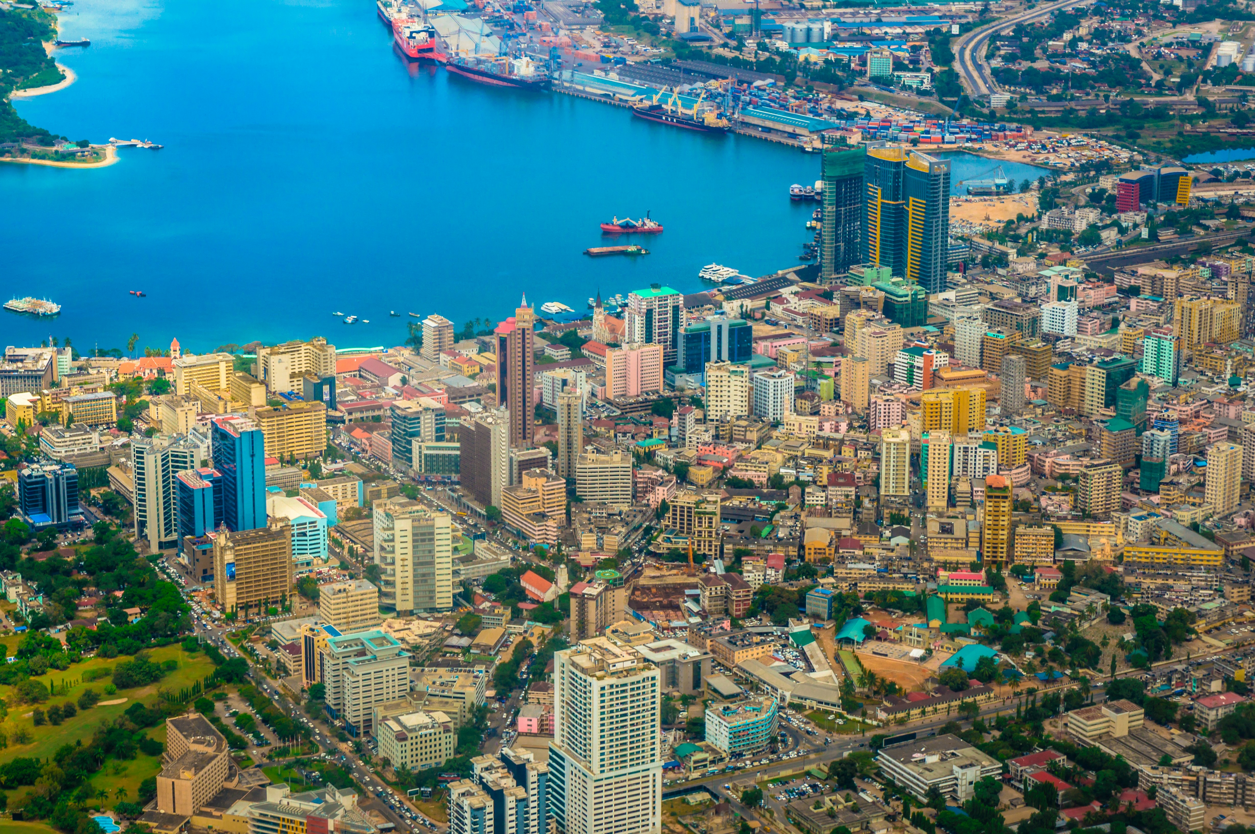 Dar es Salaam cityscape